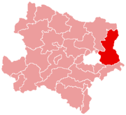 Гензерндорф (округ) на карте
