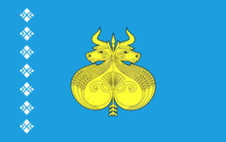 Flag of Verkhnevilyuysky rayon (Yakutia).png