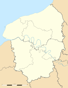 Aumale is located in Upper Normandy