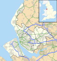 St Helens is located in Merseyside