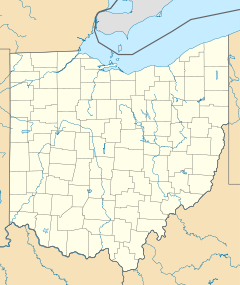 Gnadenhutten massacre is located in Ohio