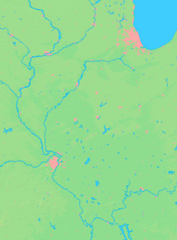 Location of Ottawa within Illinois