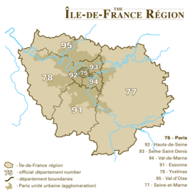 Magny-les-Hameaux is located in Île-de-France (region)