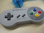 "Специальный контроллер для Wii, сделанный в стиле Super Famicom."
