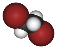 1,2-дибромэтан: вид молекулы