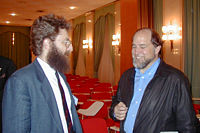 Corrado Giustozzi e Ron Rivest 1999.jpg
