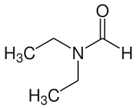 N,N-Диэтилформамид: химическая формула