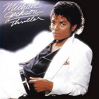 Обложка альбома «Thriller» (Майкла Джексона, 1982)