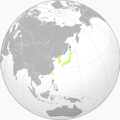 Карта префектуры Карафуто
