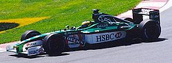 Jaguar R2 Де ла Росы на Гран-при Канады 2001
