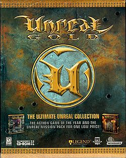 Unreal Gold U.S. box cover
