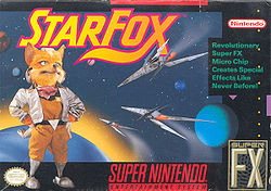 Star Fox's game box