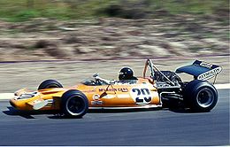 Питер Гетин и M19А на Гран-при Германии 1971 года