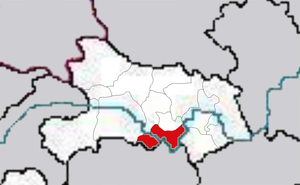 Цзинчжоу на карте