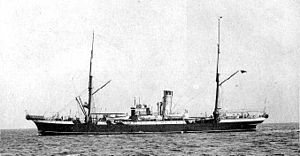 Изображение судна в 1884 году