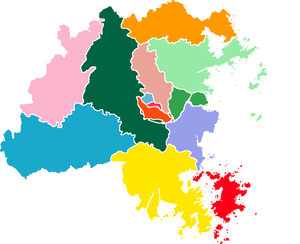 Subdivisions of Fuzhou-China.png