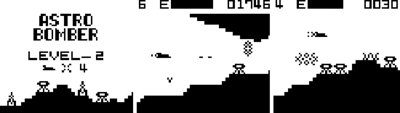 Кадры из игры Astro Bomber