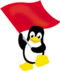 Логотип Red Flag Linux