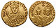 Solidus-Basil I with Constantine and Eudoxia-sb1703.jpg